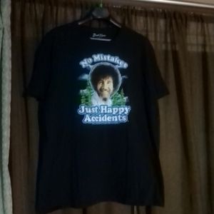 "Happy Accidents" Bob Ross Collector Tee